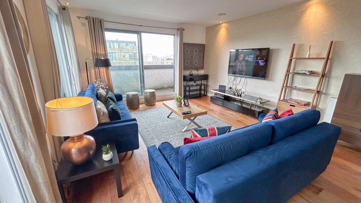 Living room in Kings Cross