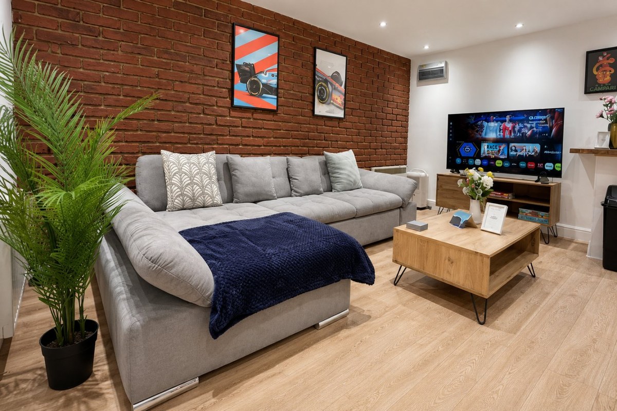 Living room in Shoreditch